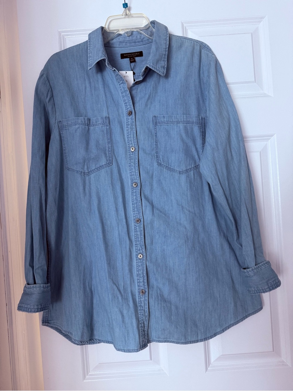 Banana Republic Light Blue Denim Shirt